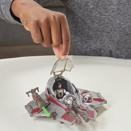 Star Wars Mission Fleet – Caza estelar Jedi de Obi-Wan Kenobi (UPC: 5010993906079)
