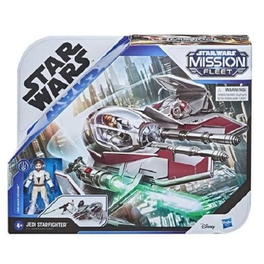Star Wars Mission Fleet – Obi-Wan Kenobi Jedi Starfighter (UPC: 5010993906079)
