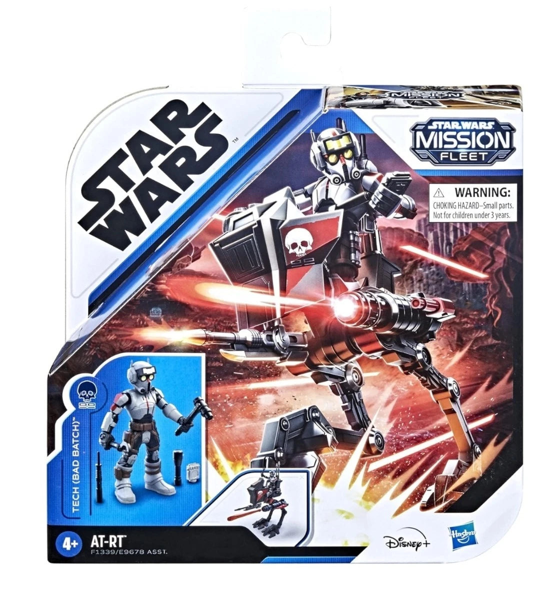 Hasbro Star Wars Mission Fleet Bad Batch AT-RT Tech Figure