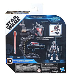 Hasbro Star Wars Mission Fleet Bad Batch AT-RT Tech Figure-4