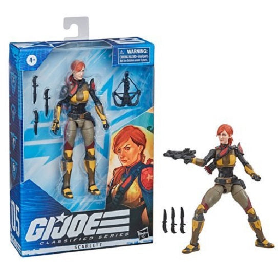 G.I. Joe Classified Series – Scarlett 6-Inch Action Figure (Variant #05) (UPC: 5010993931484)