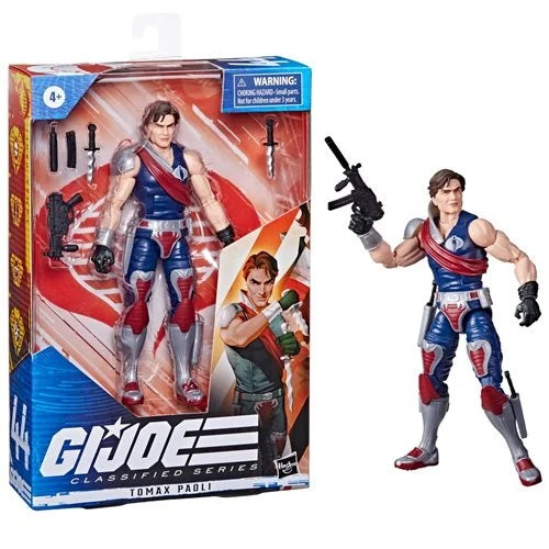 G.I. Joe Classified Series – Tomax Paoli 6" Action Figure