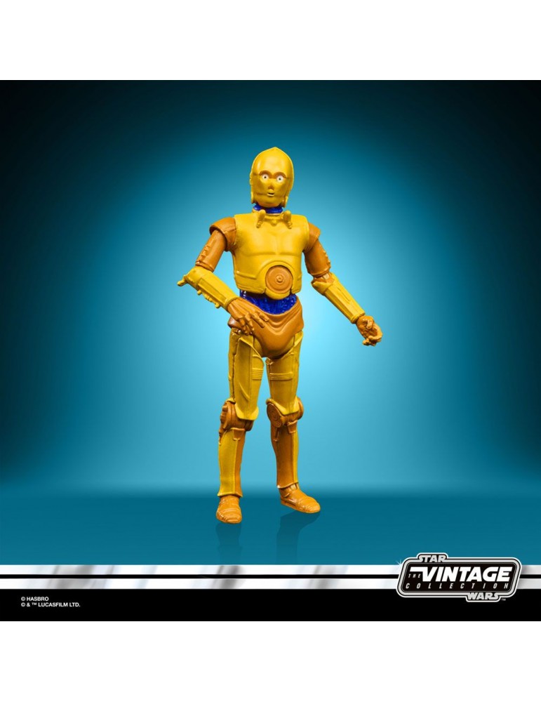 Star Wars – Droides C‑3PO (See‑Threepio) Figura de 3.75" 50 Aniversario de Lucasfilm (UPC: 5010993953899)