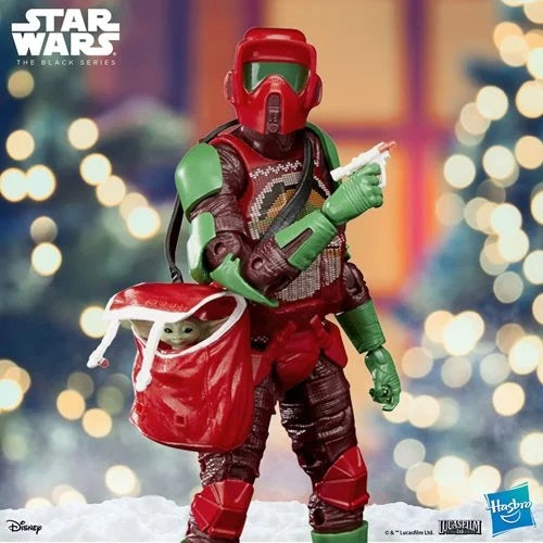 SW Black Series Scout Trooper (Holiday Edition) and Grogu 6"