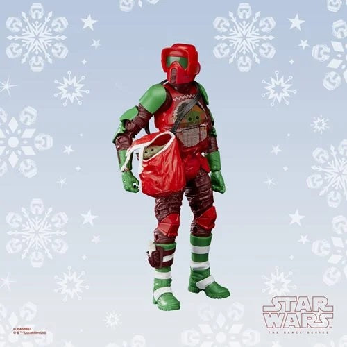 SW Black Series Scout Trooper (Holiday Edition) and Grogu 6"