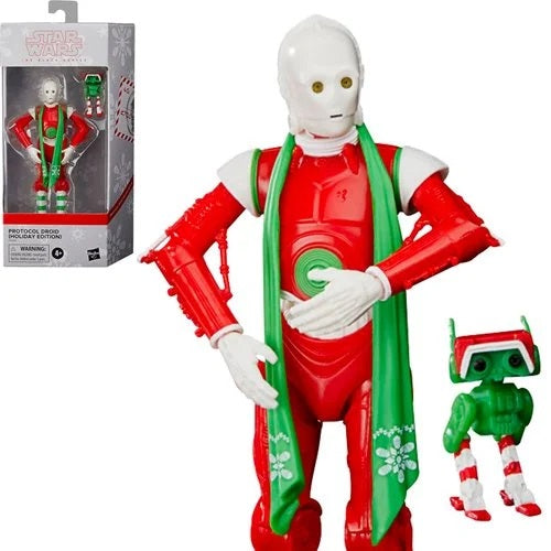 Star Wars The Black Series – Holiday Edition Protocol Droid (UPC/EAN: 5010993954001)