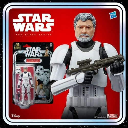 Star Wars The Black Series – George Lucas (in Stormtrooper Disguise) 6-Inch Action Figure (UPC: 5010993954247)