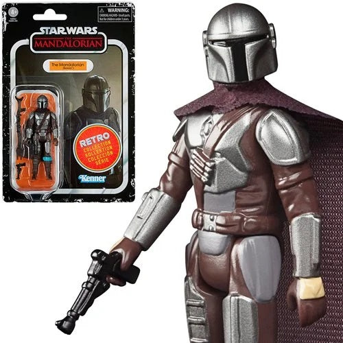 Star Wars Retro Collection – The Mandalorian (Beskar Armor) 3.75-Inch Figure (UPC: 5010993955879)-6