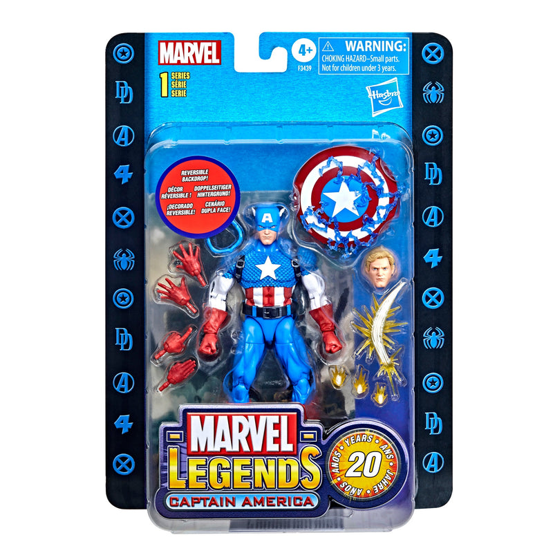 Marvel Legends 20th Anniversary - Captain America - Exclusive-3