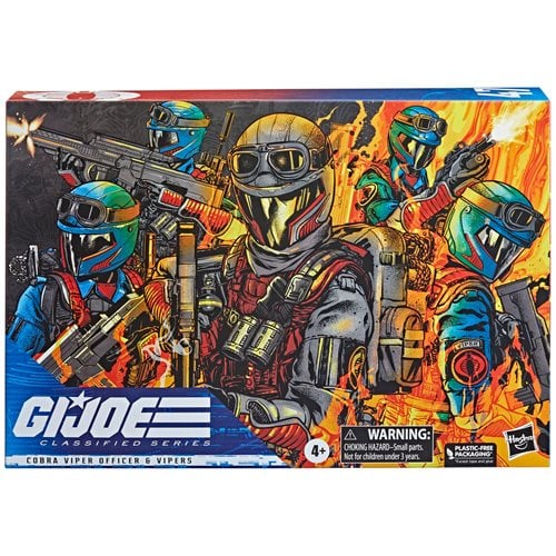 G.I. Joe Classified Series – Cobra Vipers & Officer Troop Builder Pack (UPC: 5010993963355)