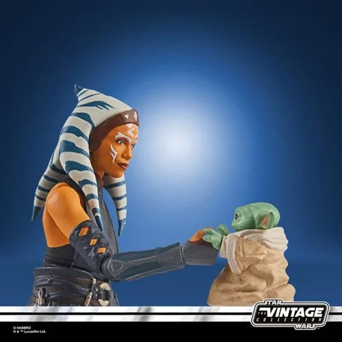 Star Wars The Vintage Collection – Set de figuras de lujo Ahsoka Tano y Grogu de 3.75" (UPC: 5010993964970)