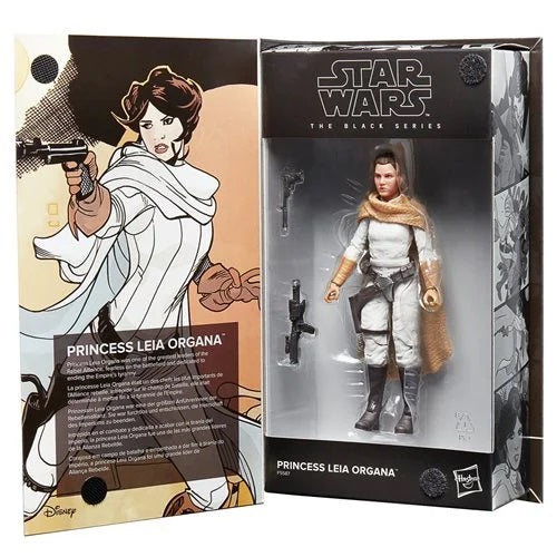 Star Wars The Black Series – Princess Leia Organa (Comic) 6-Inch Action Figure
