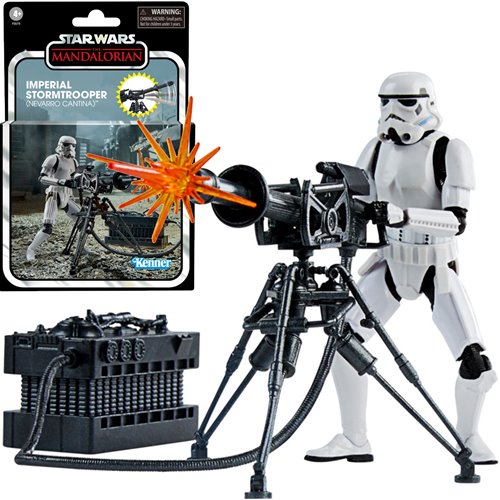 Star Wars TVC – Deluxe Imperial Stormtrooper (Nevarro Cantina) and E-Web Cannon