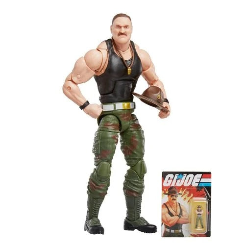 G.I. Joe Classified Series – Sgt. Slaughter 6-Inch Action Figure (#53) (UPC: 5010993973644)