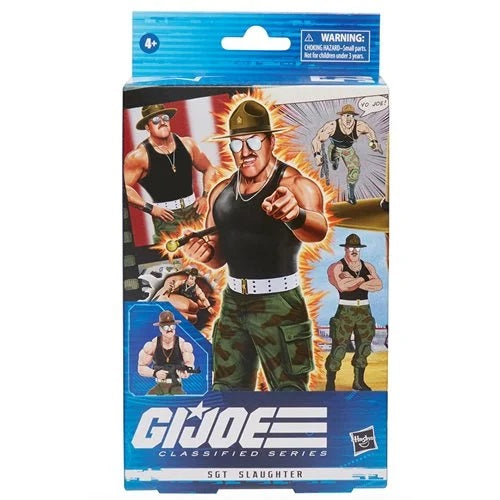 G.I. Joe Classified Series – Sgt. Slaughter 6-Inch Action Figure (#53) (UPC: 5010993973644)