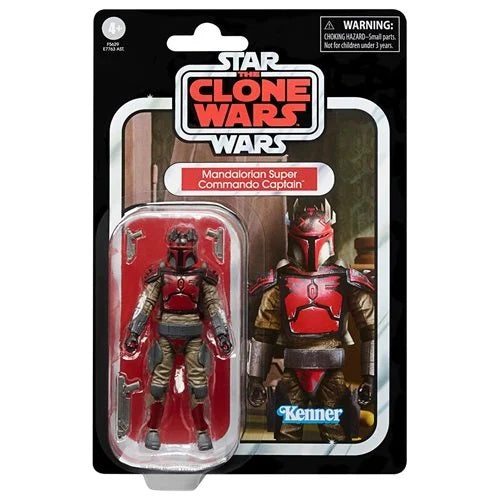 Star Wars The Vintage Collection – Mandalorian Super Commando Captain 3.75-Inch Action Figure (UPC: 5010993992195)
