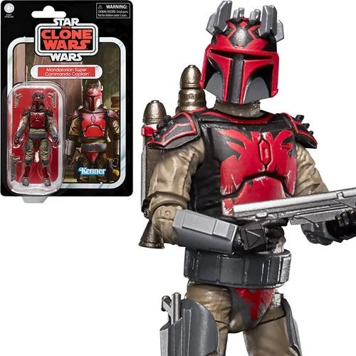 Star Wars The Vintage Collection – Capitán Super Comando Mandaloriano Figura de Acción de 3.75 Pulgadas (UPC: 5010993992195)