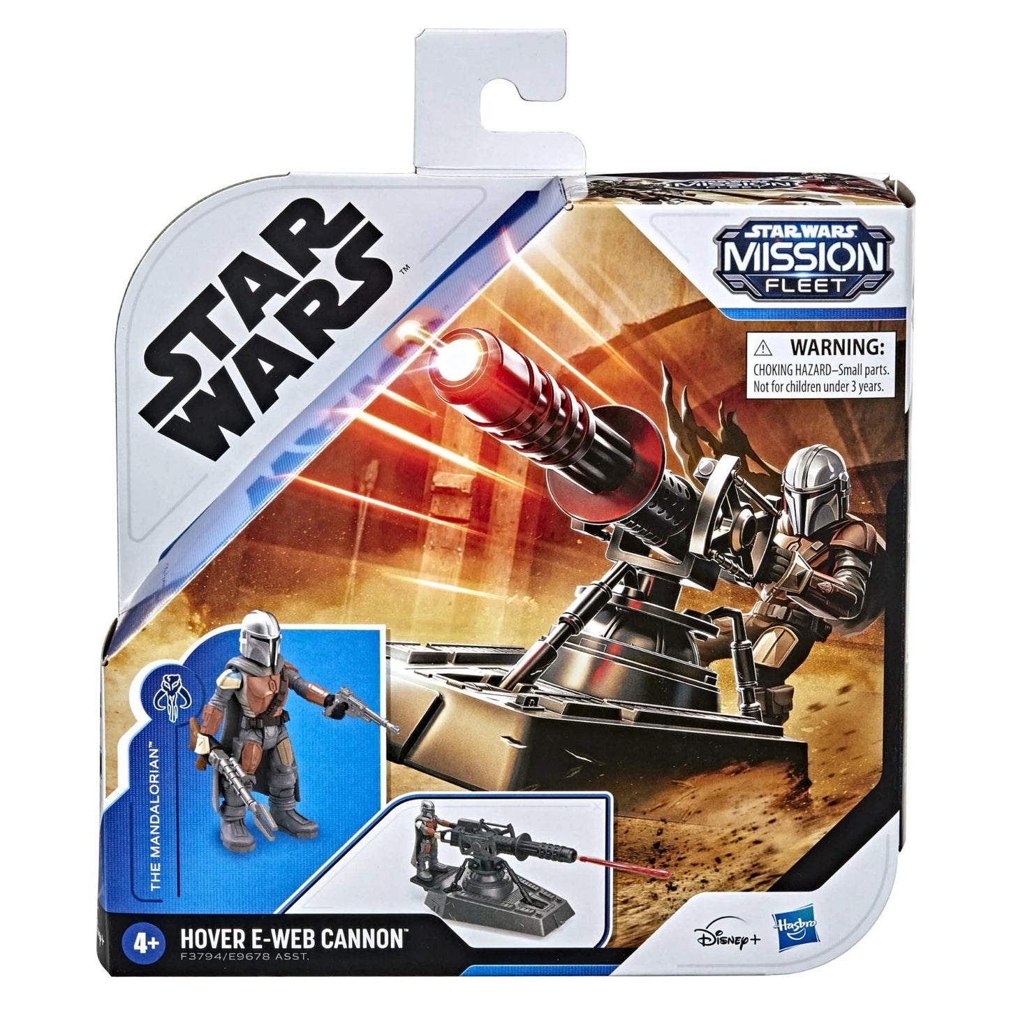 Star Wars: The Mandalorian – Mission Fleet Hover E-Web Cannon with Figure