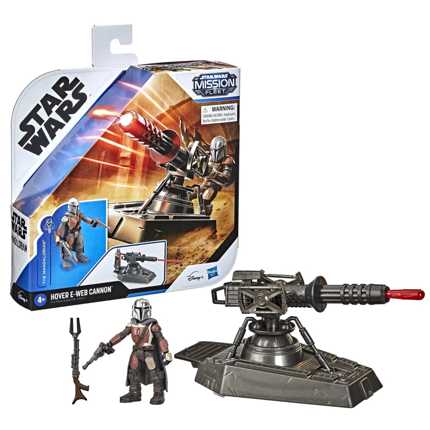 Star Wars: The Mandalorian – Mission Fleet Hover E-Web Cannon with Figure