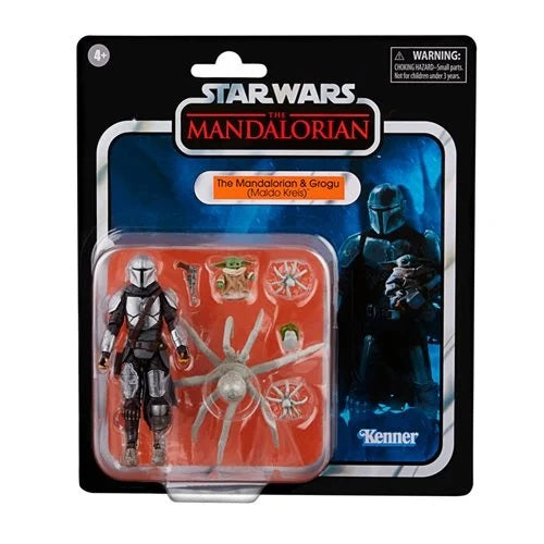Star Wars The Vintage Collection The Mandalorian y Grogu (Maldo Kreis) VC211 – Set de lujo (UPC: 5010994112103)