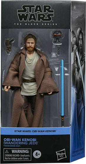 Star Wars – The Black Series: Obi‑Wan Kenobi (Wandering Jedi) 6-Inch Figure