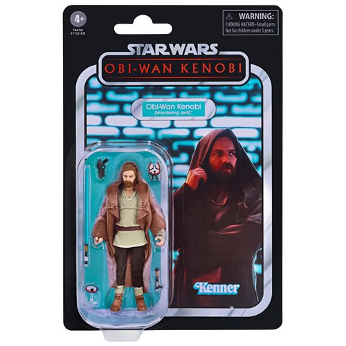 Figura de Star Wars TVC Obi-Wan Kenobi (Jedi Errante) de 3 3/4"