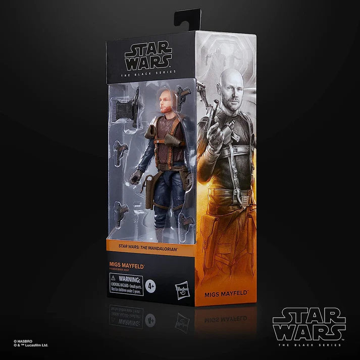 Star Wars The Black Series #27 The Mandalorian Migs Mayfeld 6” Action Figure-2