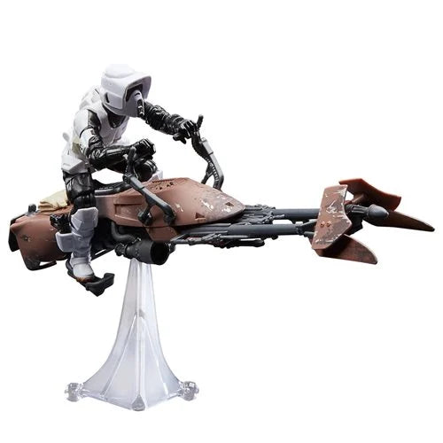 Star Wars The Vintage Collection – Return of the Jedi Speeder Bike Vehicle with Biker Scout 3.75-Inch Figure (UPC: 5010994199333)