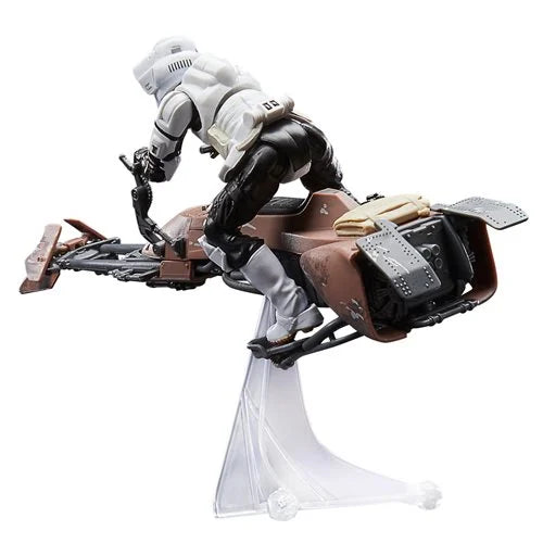 Star Wars The Vintage Collection – Return of the Jedi Speeder Bike Vehicle with Biker Scout 3.75-Inch Figure (UPC: 5010994199333)