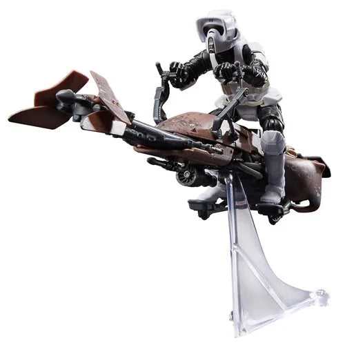 Star Wars The Vintage Collection – Return of the Jedi Speeder Bike Vehicle with Biker Scout 3.75-Inch Figure (UPC: 5010994199333)