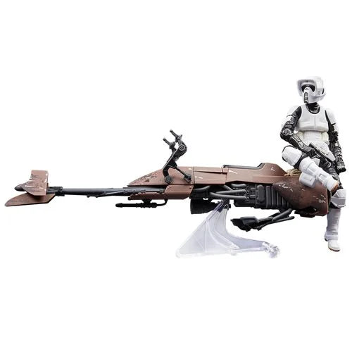 Star Wars The Vintage Collection – Return of the Jedi Speeder Bike Vehicle with Biker Scout 3.75-Inch Figure (UPC: 5010994199333)