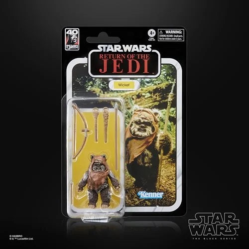 Star Wars The Black Series ROTJ 40th Anniversary Wicket 6" (5010996133151)