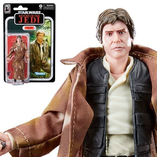 Star Wars TBS ROTJ 40th Anniversary 6-Inch Han Solo (Endor) (5010996133175)