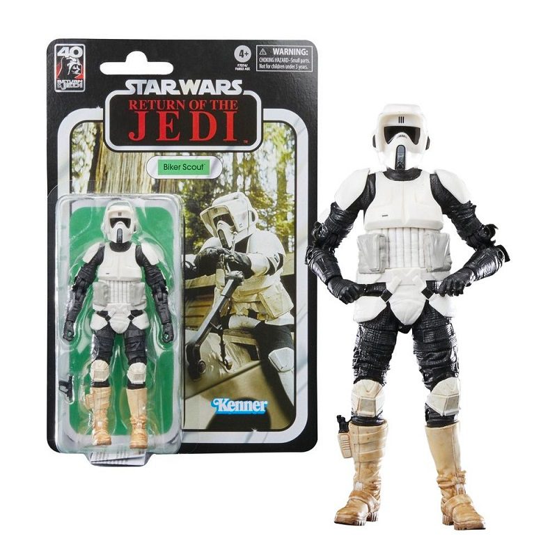 Star Wars The Black Series – Return of the Jedi 40th Anniversary Biker Scout 6-Inch Action Figure (UPC: 5010996133182)
