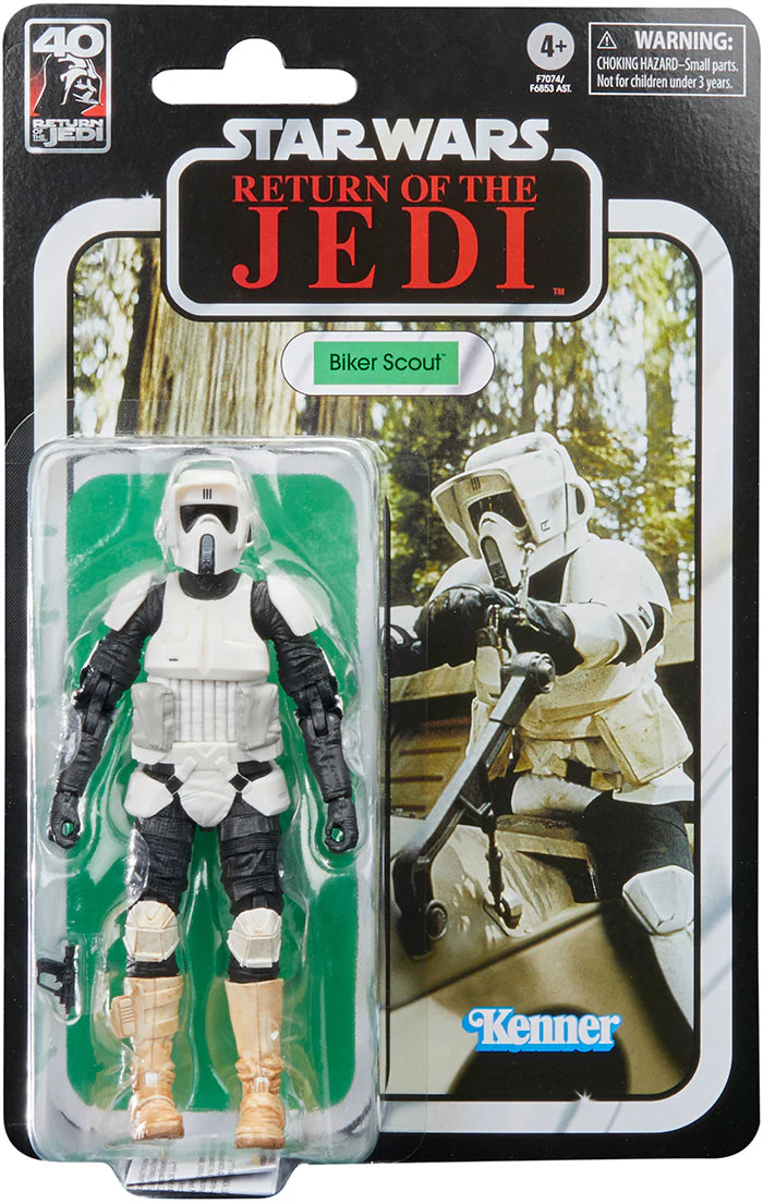 Star Wars The Black Series – Return of the Jedi 40th Anniversary Biker Scout 6-Inch Action Figure (UPC: 5010996133182)