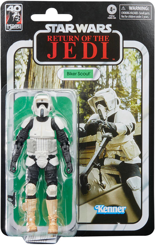 Star Wars The Black Series – Return of the Jedi 40th Anniversary Biker Scout 6-Inch Action Figure (UPC: 5010996133182)
