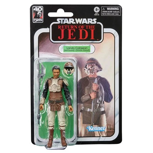 Star Wars TBS ROTJ 40th  6" Lando Calrissian (Skiff Guard) (5010996133199)