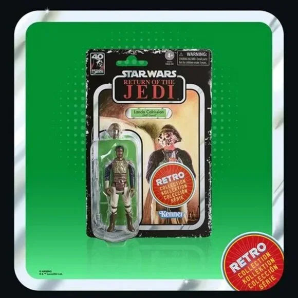 Star Wars Colección Retro – Figura de Lando Calrissian (Disfraz de Guardia de Skiff) de 3.75 Pulgadas (UPC: 5010996137807)