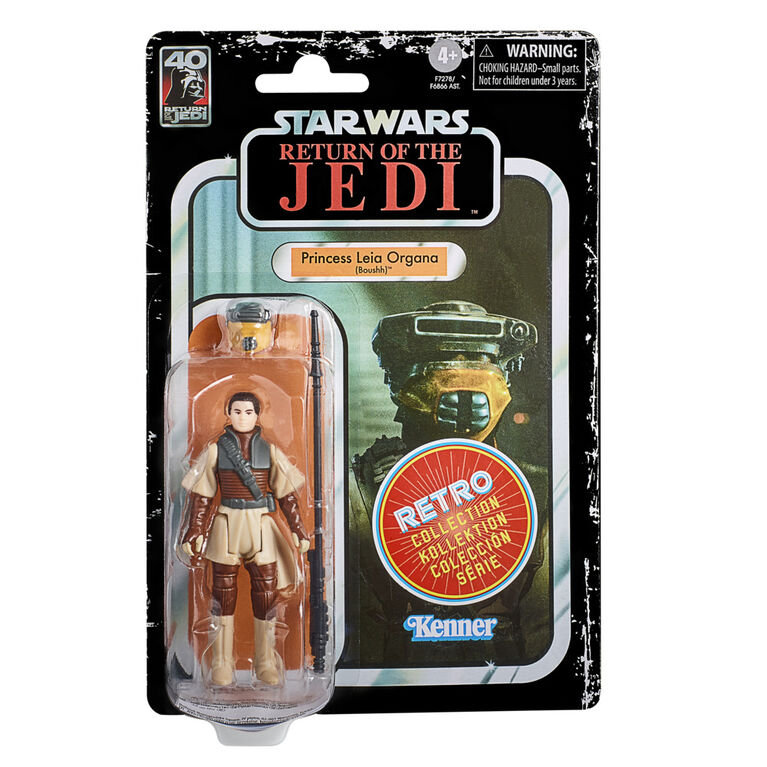 Star Wars Colección Retro – Princesa Leia Organa (Disfraz de Boushh) Figura de 3.75 Pulgadas (UPC: 5010996137814)