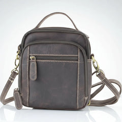 Hunter Leather Bag with Top Handle-7