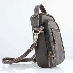 Hunter Leather Bag with Top Handle-6