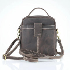 Hunter Leather Bag with Top Handle-2