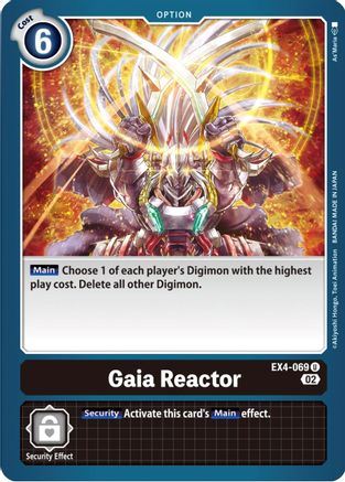 Gaia Reactor (EX4-069) - Alternative Being Booster-1