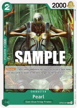Pearl (OP03-031) - Pillars of Strength Pre-Release Cards-1