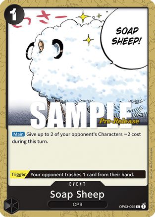 Soap Sheep (OP03-095) - Pillars of Strength Pre-Release Cards-1