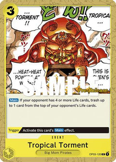 Tropical Torment (OP03-120) - Pillars of Strength Pre-Release Cards-1