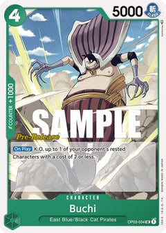 Buchi (OP03-034) - Pillars of Strength Pre-Release Cards-1