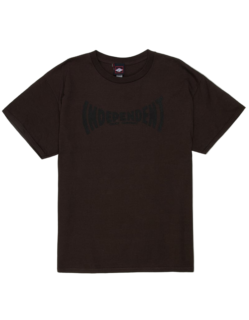 Independent 'Spam' Tee - Brown-1