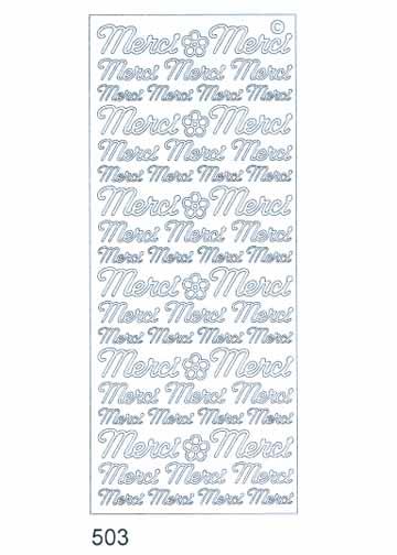Deco Stickers - Merci-1