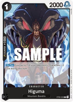 Higuma (ST08-008) - Starter Deck 8: Monkey.D.Luffy-1